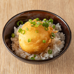 ミニ半熟玉子天丼