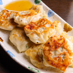 串之家別館おすすめの一口餃子☆柚子胡椒とビールで是非！