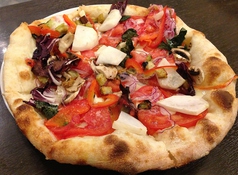 ベジタリーナVegetarina : Tomatoes, Zucchinis, Onions, Red chicory, Mozzarella