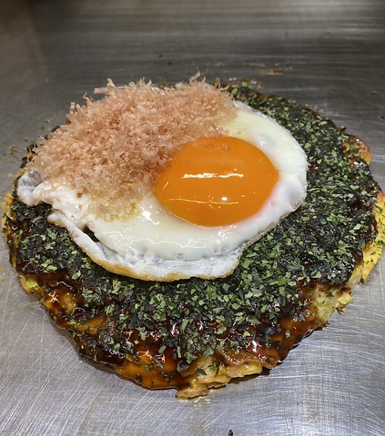 食材にこだわったお好み焼き
