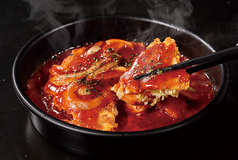 旨辛ガリトマ煮込み豚玉