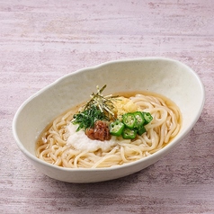 さっぱり梅かつおうどん