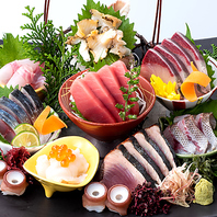 新鮮な魚介を使った絶品料理が勢揃い★