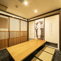 ご利用人数に合わせてお部屋の大きさも調整できる掘りごたつ席は、最大40名様までの個室利用が可能です!少人数のお食事からお勤め先でのご宴会,打ち上げや同窓会にもご利用ください。