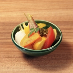 有機リンゴ酢の野菜ピクルス