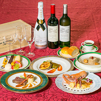 季節に合わせたコース