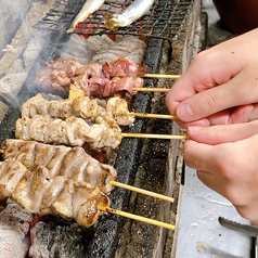 備長炭で一本一本丁寧に焼き上げてます！