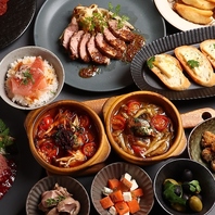 ジビエの他にもこだわりの料理の数々