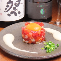 大人気MENUの海鮮とろろユッケ