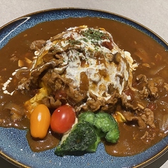 大人気No1！オムハヤシ！本日のミニデザート＋(平日コーヒーorアイスティー)付き