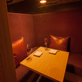新宿での和食デートに最適！2名様Ｌ字型カップルシート    