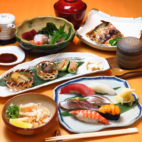 記念日、ご褒美、接待、普段使いでも◎旬の食材との一期一会寿司をお楽しみください！