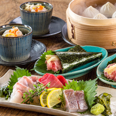 2時間飲み放題付 銘々盛り よんぱちおまかせコース 全8品 4000円 税込 四十八漁場 武蔵小杉北口店 居酒屋 ホットペッパーグルメ