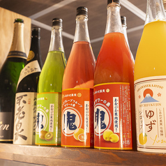 厳選された日本酒を用意しております。