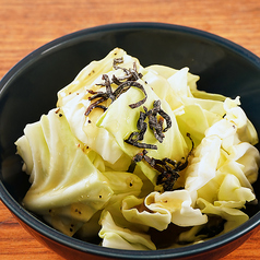 塩昆布キャベツ