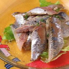 本日の鮮魚のレモンマリネ