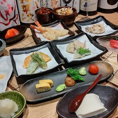くずし割烹 天ぷら 竹の庵 東銀座店のコース写真