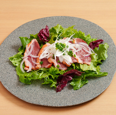 鴨ねぎ黒酢サラダ