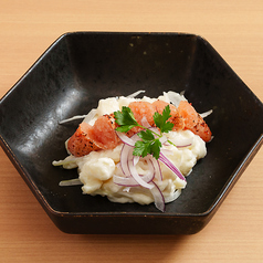 ポテトサラダ　明太子のせ 