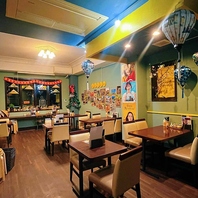 店内はアットホームな空間です。