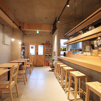 海外のような開放的な空間