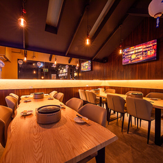 25名様から貸切が可能です！団体様歓迎♪歓送迎会や懇親会、宴会など、楽しいひと時をお過ごしいただける空間です〇モニター利用も可能◎