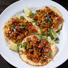 【1辛】タコス ポジョ（スパイシーな鶏肉）<3pcs>