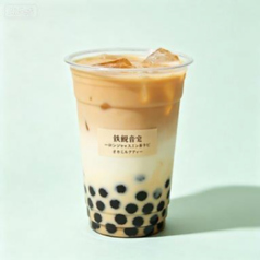 鉄観音ウーロンジャスミン茶 タピオカミルクティー M