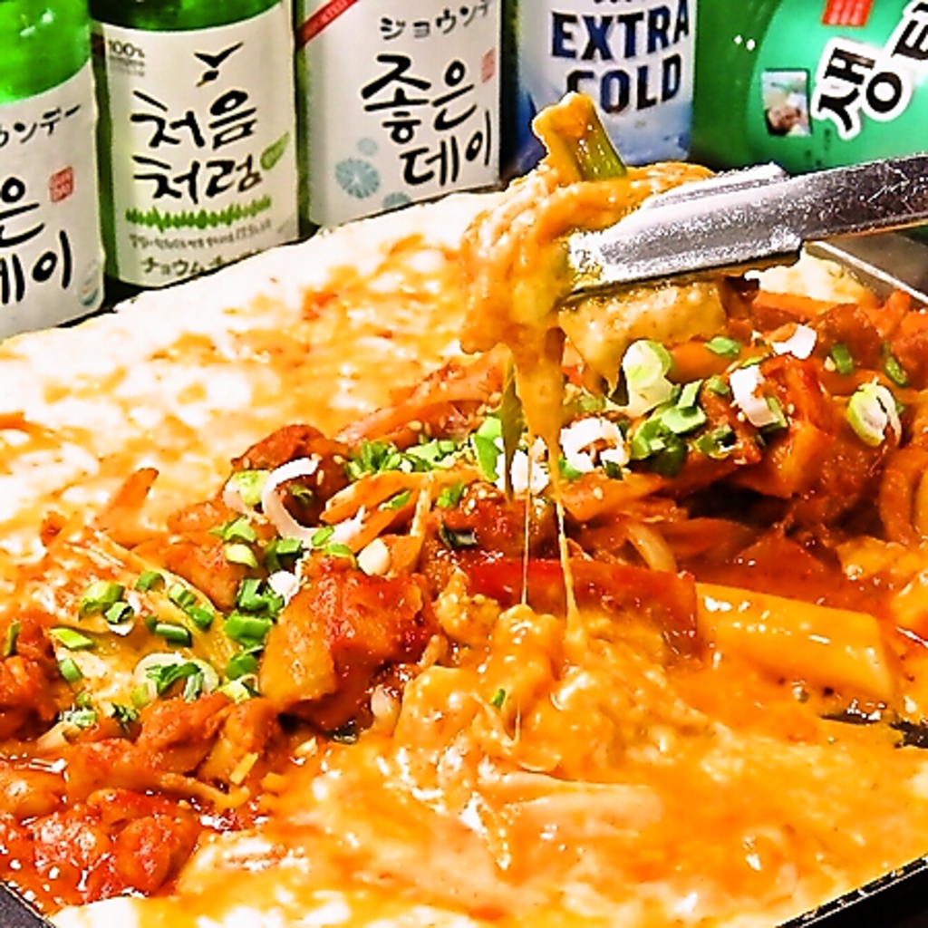 ★話題のチーズダッカルビ食べ放題1480円★