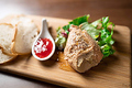 料理メニュー写真 鶏レバーとフォアグラのムース