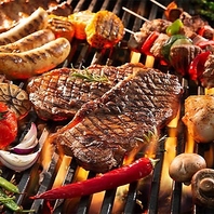 飲み放題付きコースは5980円～大人気BBQコースです！！