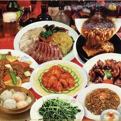 珍味園のコース写真