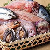 博多・函館・串本から届く新鮮な海の幸が自慢