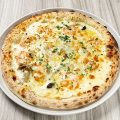 エビときのこのクリーム
