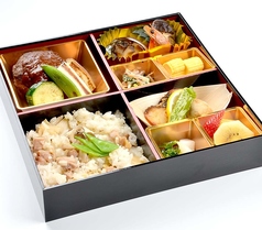 【宴会・パーティー/家族向け/ご法要】ゆたか宮崎牛100%ハンバーグ御膳