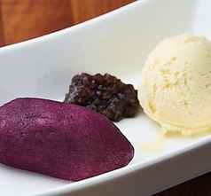 コグマパン バニラアイス&あんこ添え