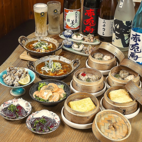 【扇町駅徒歩5分】1つ1つ店内で手包みされた自家製焼売がウリ◎飲み放題もあります！