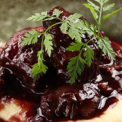 エゾシカ肉の赤ワイン煮