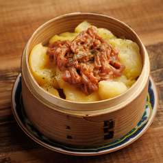 イカの塩辛じゃがバター