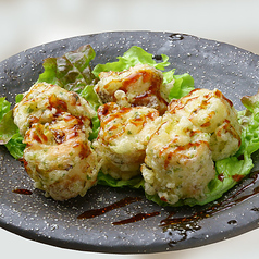 ちくわチーズ磯部揚げ