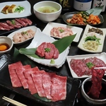 上質なお肉を余すことなく堪能できるコースがおすすめ。※コースイメージ