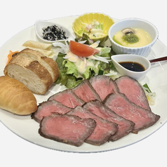 ランチ　ローストビーフプレート