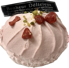 いちごのモンブラン