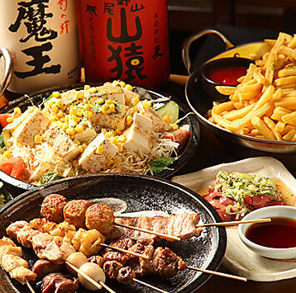 【半蔵門/居酒屋/やきとり/焼鳥/飲み放題/レバ刺し/食べ放題/唐揚げ/麹町】