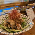 料理メニュー写真&nbsp;蒸し鶏のさっぱり梅和え