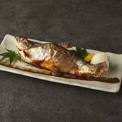 旬鮮魚　一本焼き