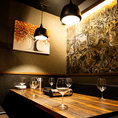 プライベートなひとときをお楽しみいただける個室席です。