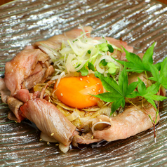 ブリスケ月見すき焼き風