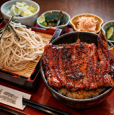蕎麦 鰻 WAWAのおすすめランチ1