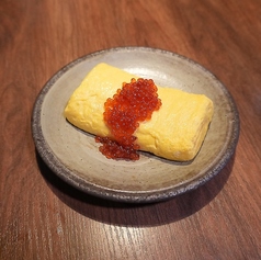 いくらのっけだし巻き